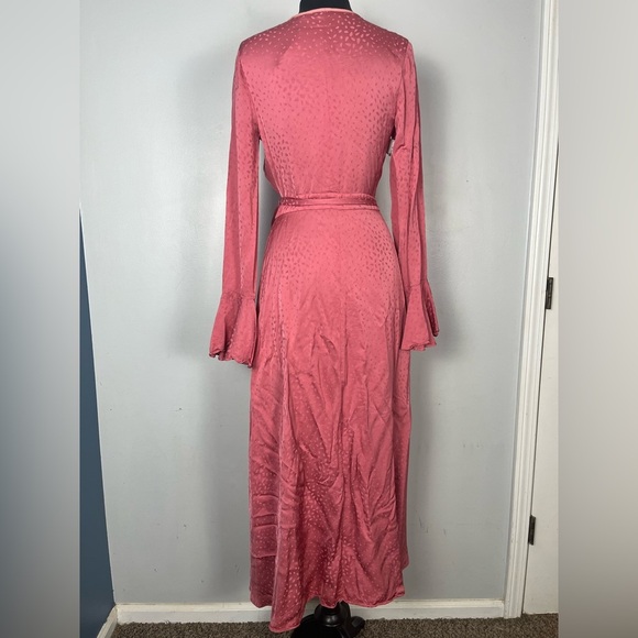 Fame and Partners Women's The Maude Wrap Dress - Lily Pink size 6 new - Picture 5 of 12